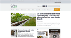 Desktop Screenshot of greenetvert.fr